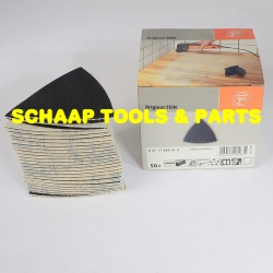 Schuurpapier met klitbevestiging zonder perforatie 80 x 80 x 80 mm korrel 100 | 63717.084.013